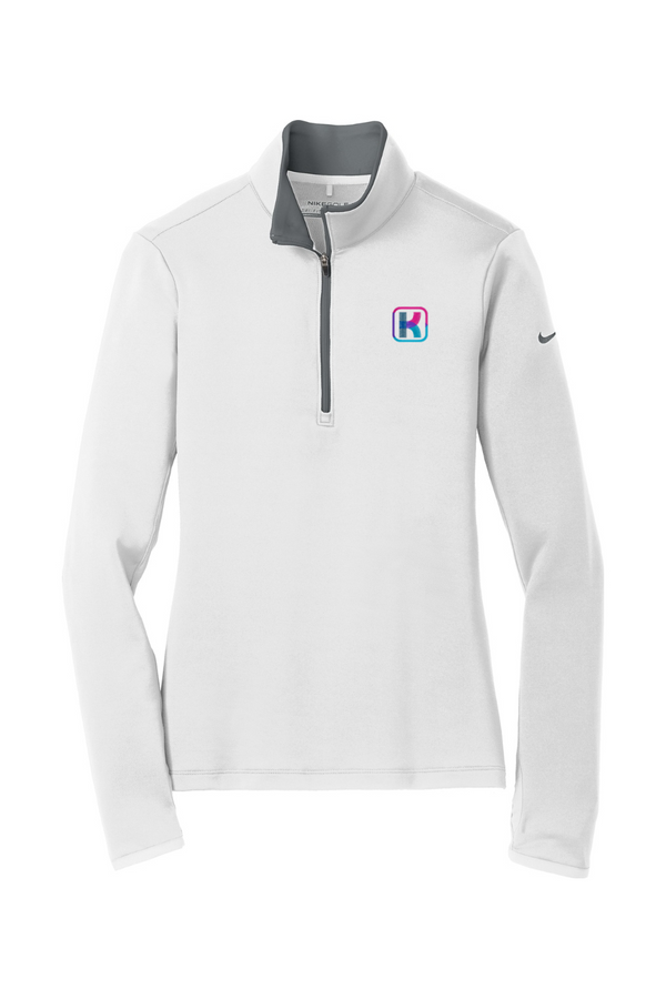 KlariVis: Nike LADIES Dri-FIT Stretch 1/2-Zip Cover-Up