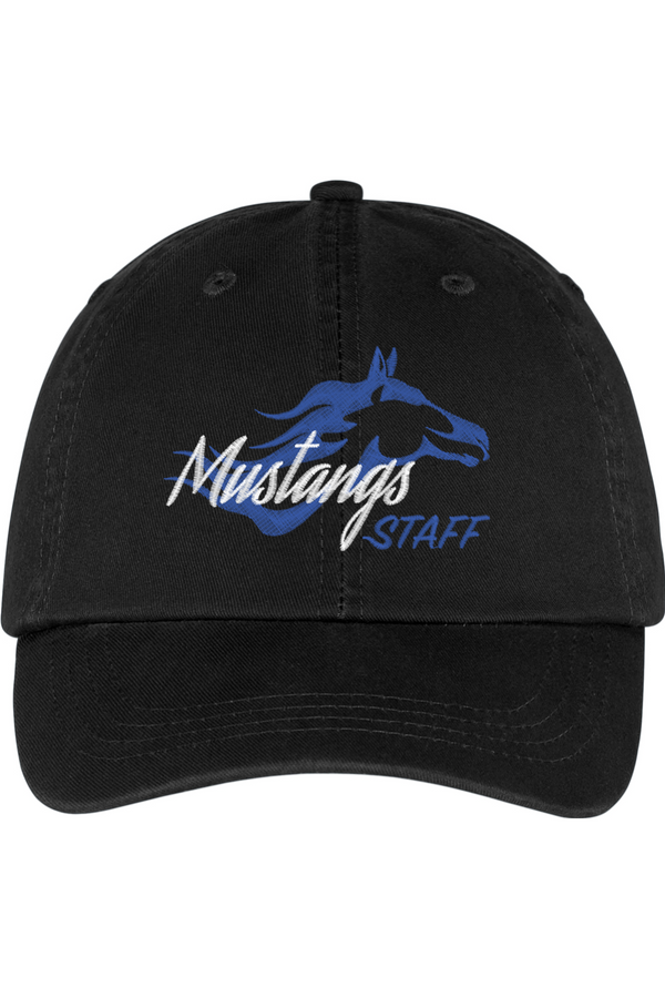 MVES Staff: Washed Twill Cap (Embroidered)