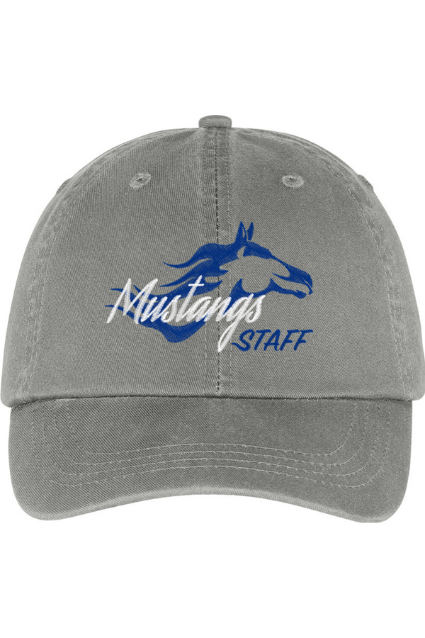 MVES Staff: Washed Twill Cap (Embroidered)