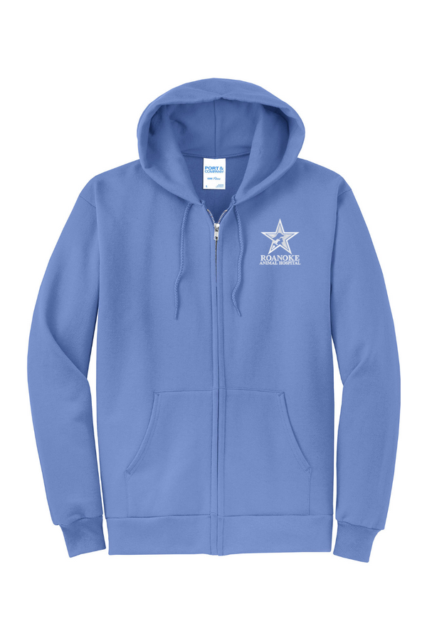 RAH: ADULT Fleece Full-Zip Hooded Sweatshirt