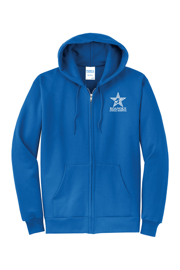 RAH: ADULT Fleece Full-Zip Hooded Sweatshirt