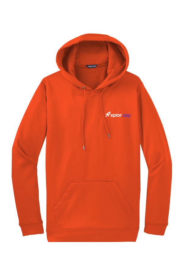 Xplor Pay: ADULT Dry-Wick Performance Fleece Hoodie (Embroidered)