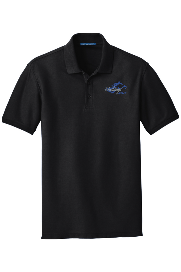 MVES Staff: ADULT Classic Pique Polo (Embroidered)