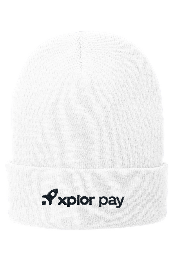 Xplor Pay: Fleece-Lined Knit Cap (Embroidered)
