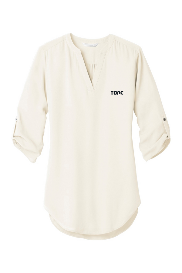 Torc: Ladies 3/4-Sleeve Tunic Blouse