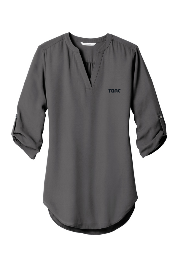 Torc: Ladies 3/4-Sleeve Tunic Blouse