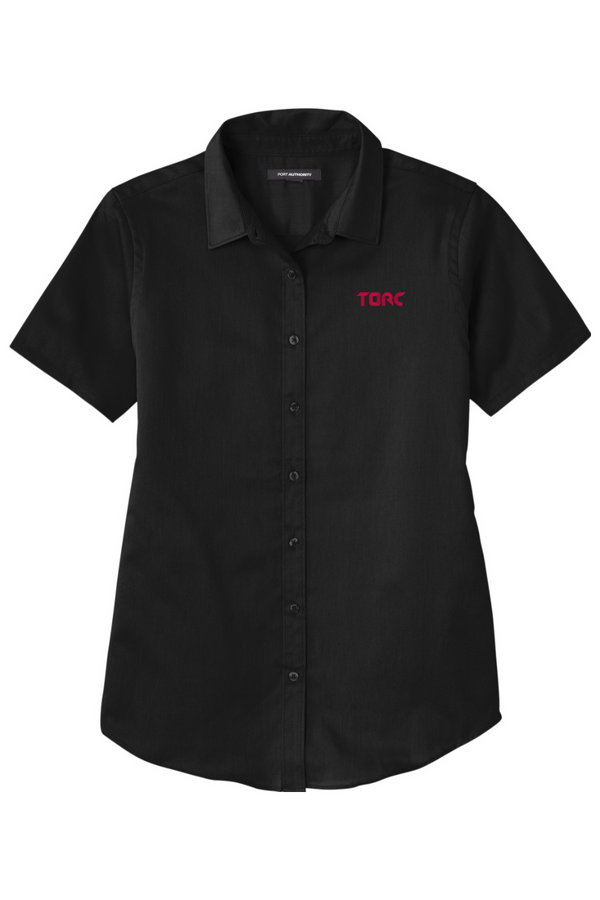 Torc: LADIES Short Sleeve SuperPro React Twill Shirt