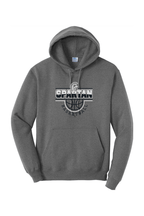 Spartan Basketball: ADULT Classic Pullover Hoodie