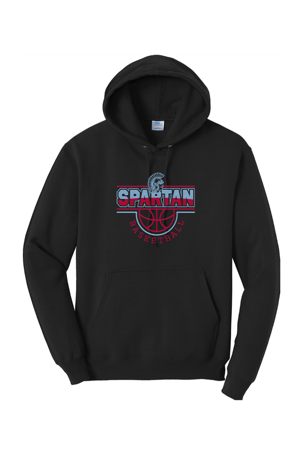 Spartan Basketball: ADULT Classic Pullover Hoodie