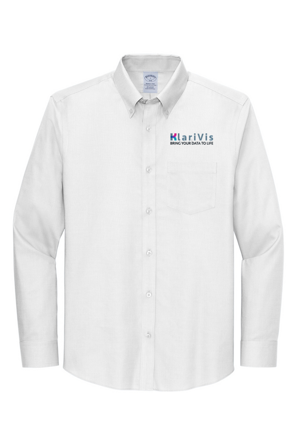 KlariVis: Brooks Brothers ADULT Wrinkle-Free Stretch Nailhead Shirt
