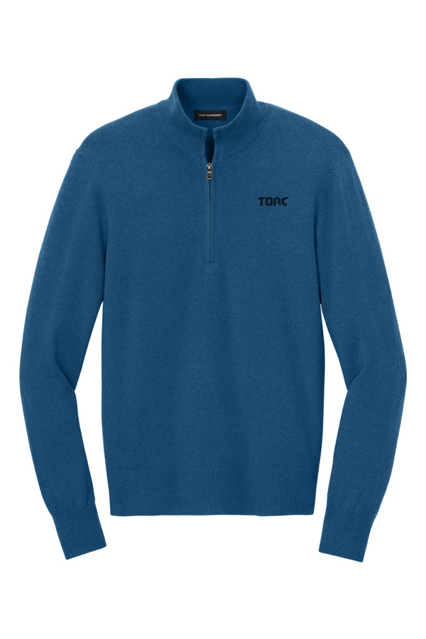 Torc: Port Authority Easy Care 1/4-Zip Sweater