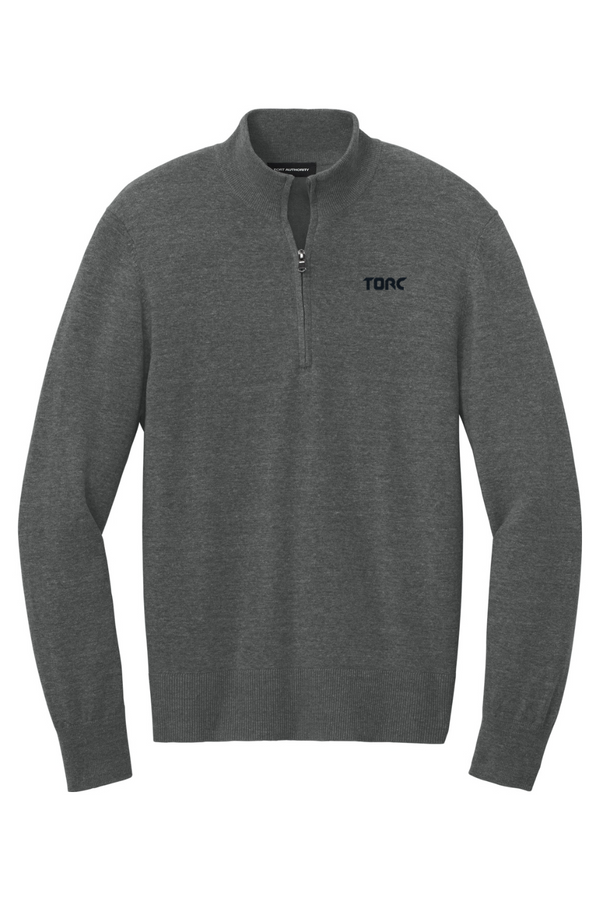 Torc: Port Authority Easy Care 1/4-Zip Sweater