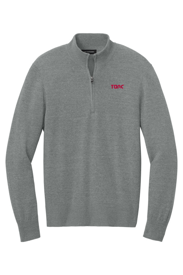 Torc: Port Authority Easy Care 1/4-Zip Sweater