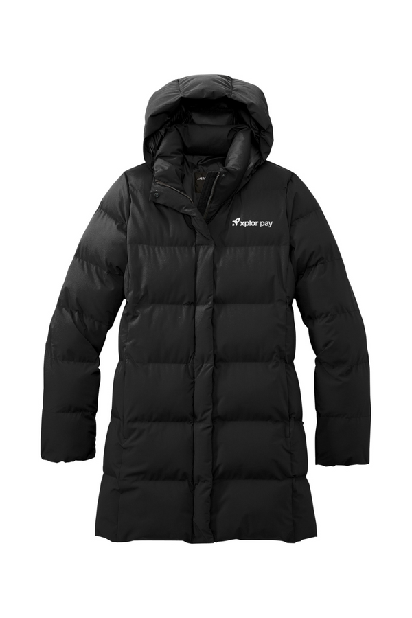 Xplor Pay: LADIES Puffy Parka (Embroidered)