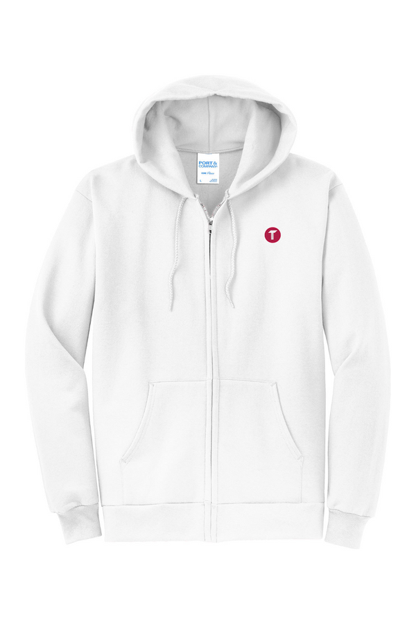 Torc: Classic Fleece Full-Zip Hooded Sweatshirt