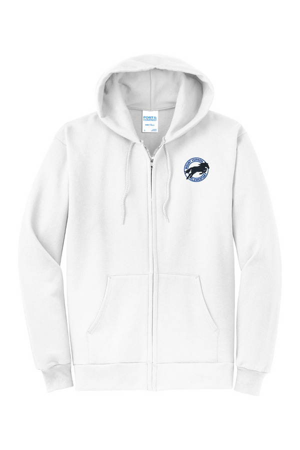 MVES: ADULT Fleece Full-Zip Hooded Sweatshirt