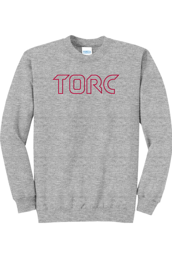 Torc Horn Award: Core Fleece Crewneck Sweatshirt WITH SLEEVE LOGO