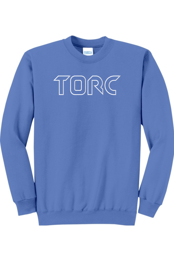 Torc Horn Award: Core Fleece Crewneck Sweatshirt WITH SLEEVE LOGO