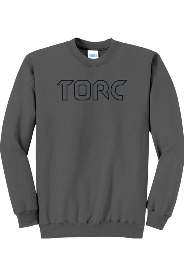 Torc Horn Award: Core Fleece Crewneck Sweatshirt WITH SLEEVE LOGO