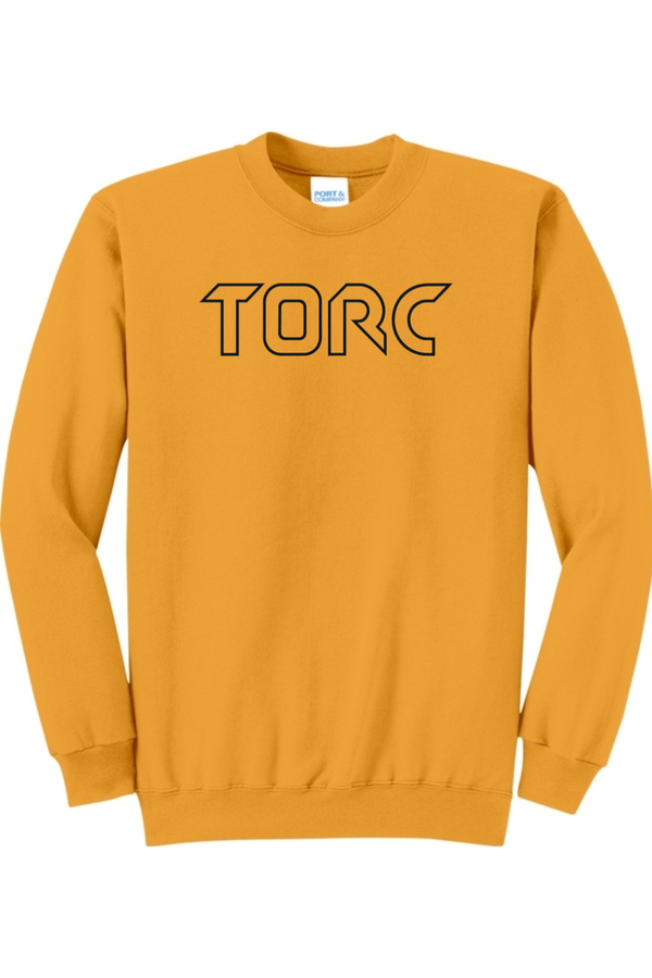 Torc Horn Award: Core Fleece Crewneck Sweatshirt WITH SLEEVE LOGO