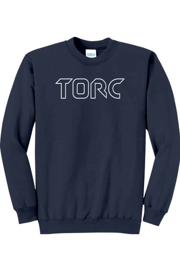 Torc Horn Award: Core Fleece Crewneck Sweatshirt WITH SLEEVE LOGO