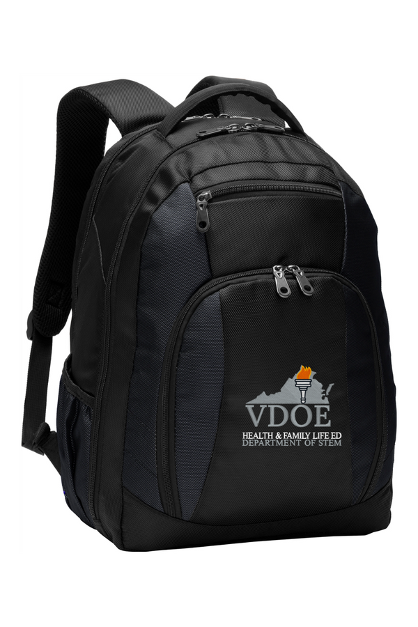 VDOE Health Ed: Commuter Backpack