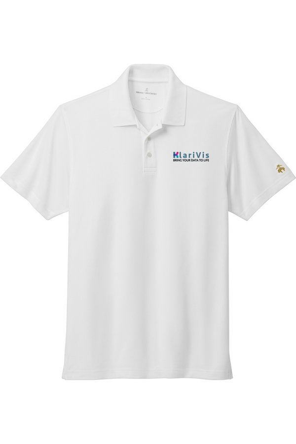 KlariVis: Brooks Brothers ADULT Mesh Pique Performance Polo