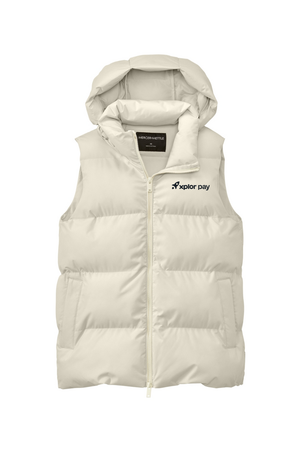 Xplor Pay: LADIES Puffy Vest (Embroidered)