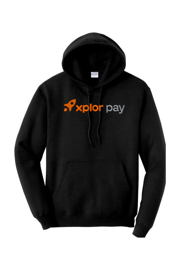 Xplor Pay: ADULT Heavy Hooded Sweatshirt (FullFront Embroidery)