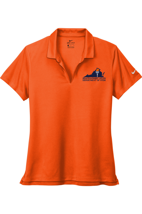 VDOE Health Ed: Nike LADIES Dri-FIT Micro Pique 2.0 Polo