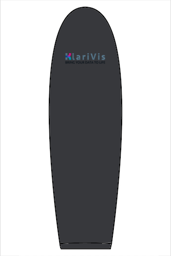 KlariVis: TALL Sport-Wick Stretch 1/2-Zip Pullover (with Sleeve Logo)