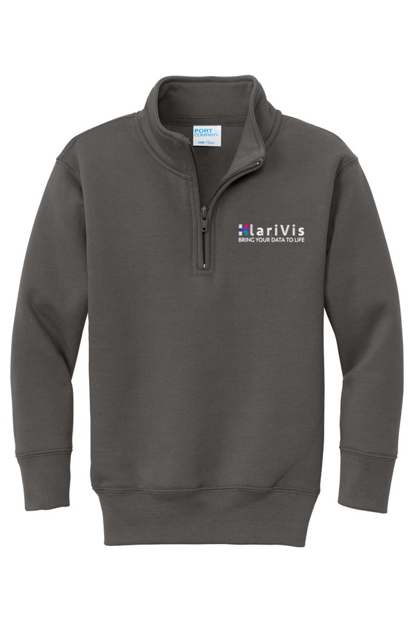 KlariVis: YOUTH Classic Fleece 1/4-Zip Pullover Sweatshirt