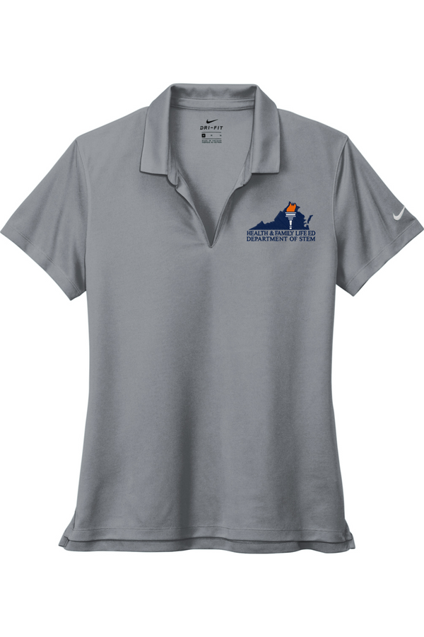 VDOE Health Ed: Nike LADIES Dri-FIT Micro Pique 2.0 Polo