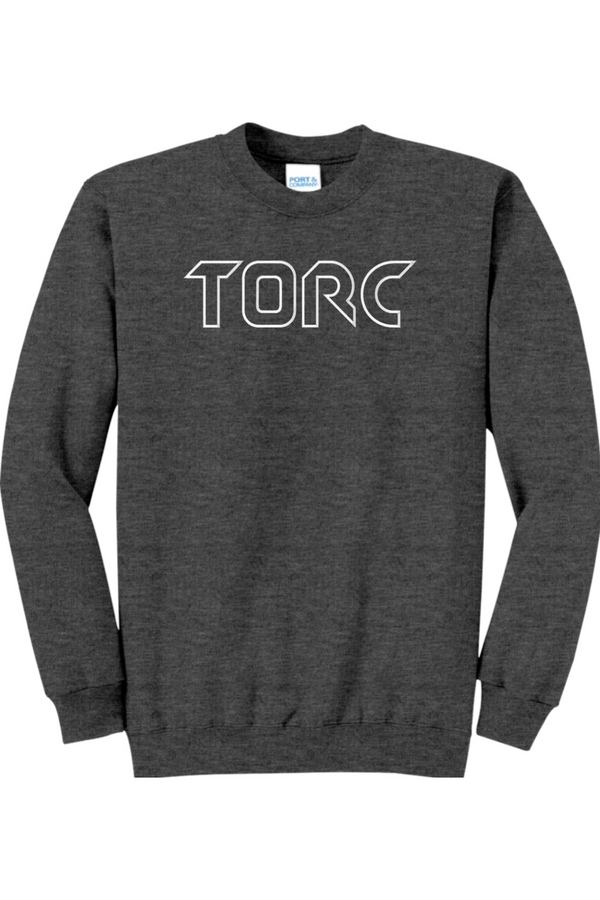 Torc Horn Award: Core Fleece Crewneck Sweatshirt WITH SLEEVE LOGO