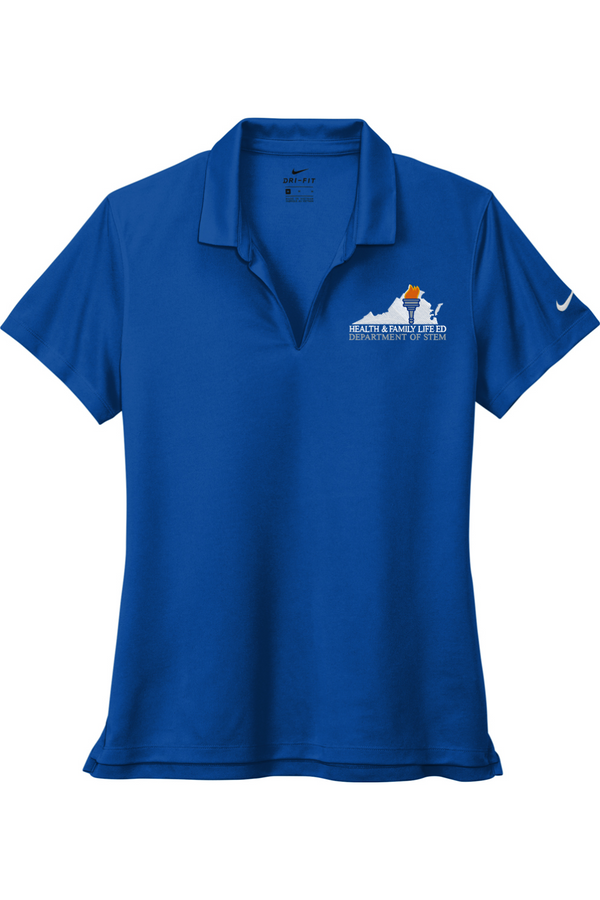 VDOE Health Ed: Nike LADIES Dri-FIT Micro Pique 2.0 Polo