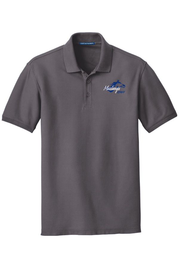 MVES Staff: ADULT Classic Pique Polo (Embroidered)