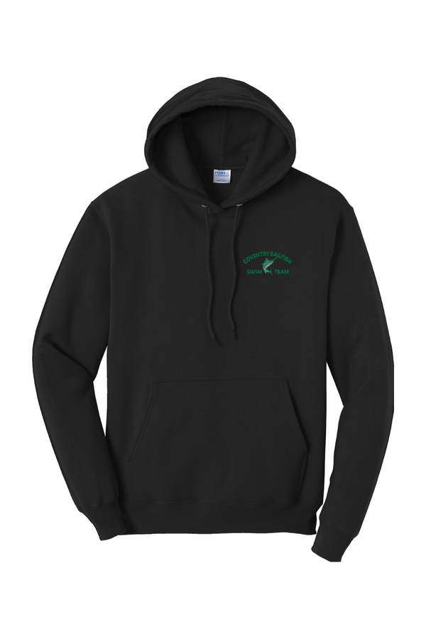 Coventry SailFish: ADULT Fleece Pullover Hooded Sweatshirt (Embroidered)