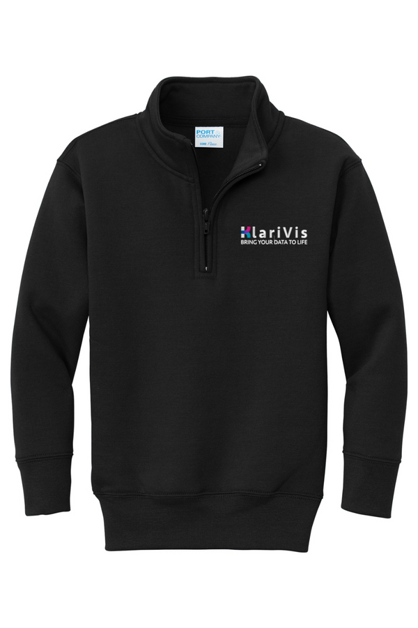 KlariVis: YOUTH Classic Fleece 1/4-Zip Pullover Sweatshirt