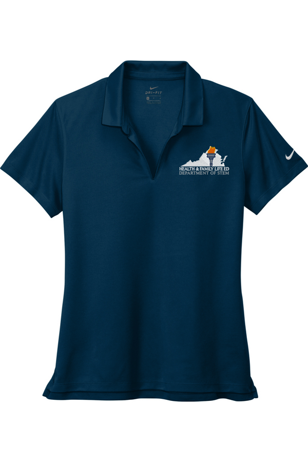 VDOE Health Ed: Nike LADIES Dri-FIT Micro Pique 2.0 Polo