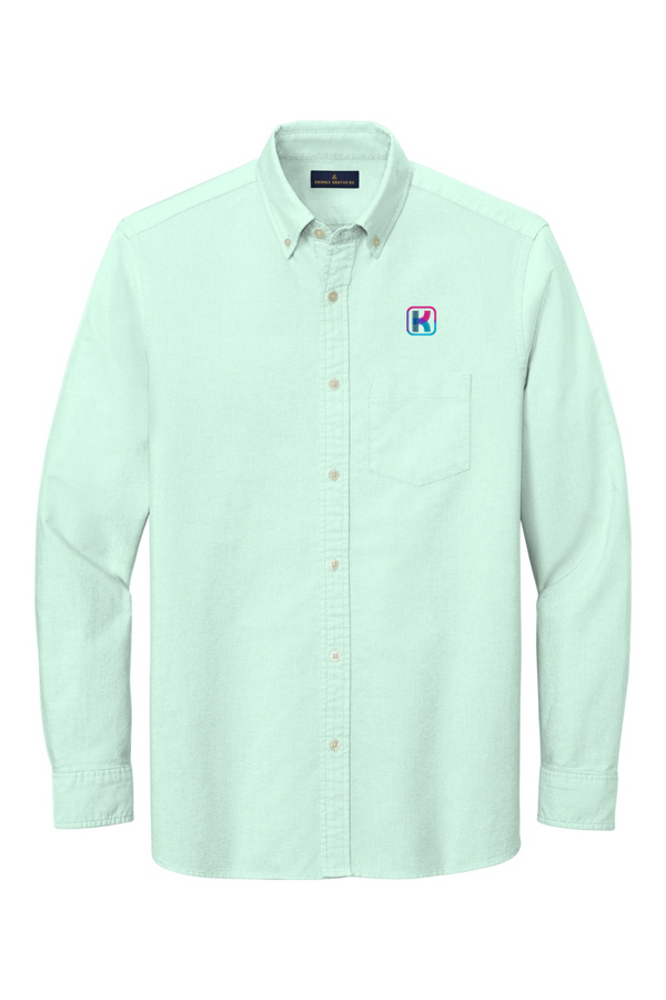 KlariVis: Brooks Brothers ADULT Casual Oxford Cloth Shirt (with Sleeve Logo)