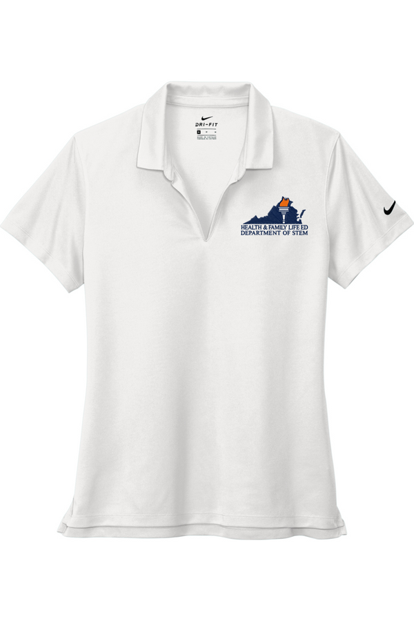 VDOE Health Ed: Nike LADIES Dri-FIT Micro Pique 2.0 Polo
