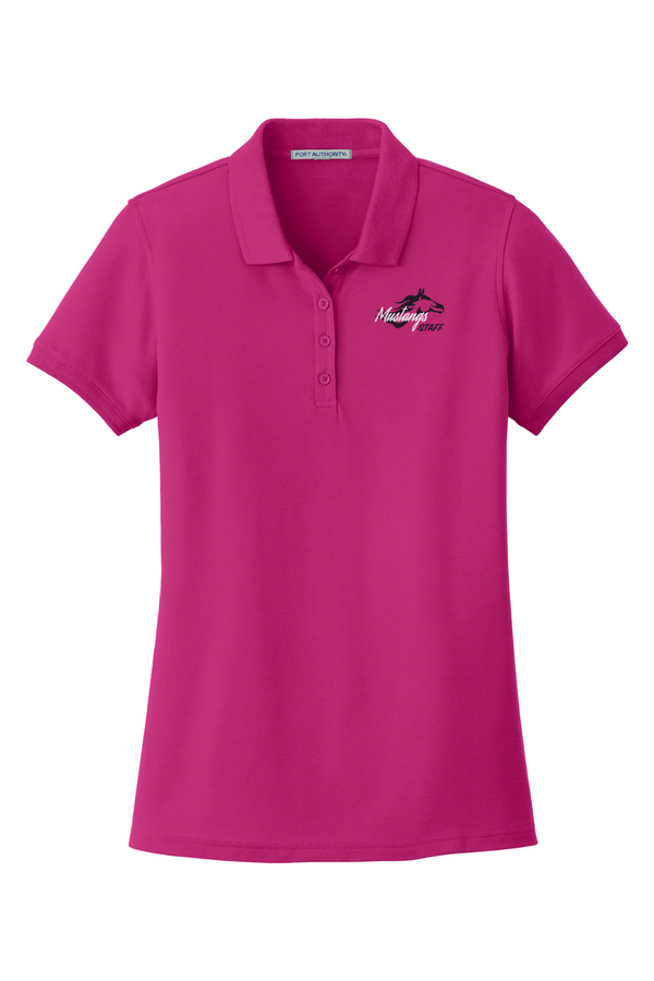 MVES Staff: LADIES Classic Pique Polo (Embroidered)