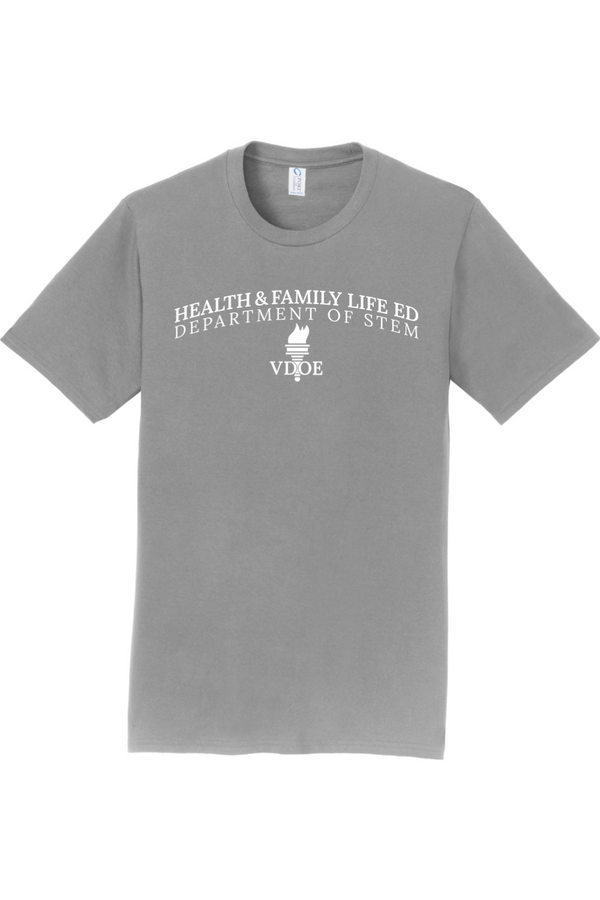 VDOE Health ED: ADULT Ringspun Tee