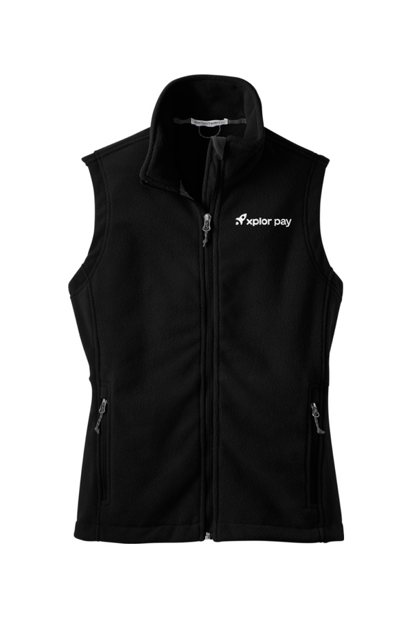 Xplor Pay: LADIES Classic Fleece Vest (Embroidered)