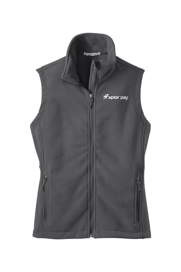 Xplor Pay: LADIES Classic Fleece Vest (Embroidered)
