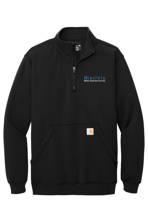 KlariVis: Carhartt ADULT Midweight 1/4-Zip Mock Neck Sweatshirt