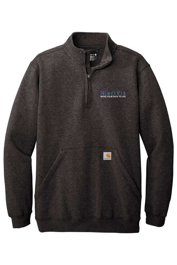 KlariVis: Carhartt ADULT Midweight 1/4-Zip Mock Neck Sweatshirt