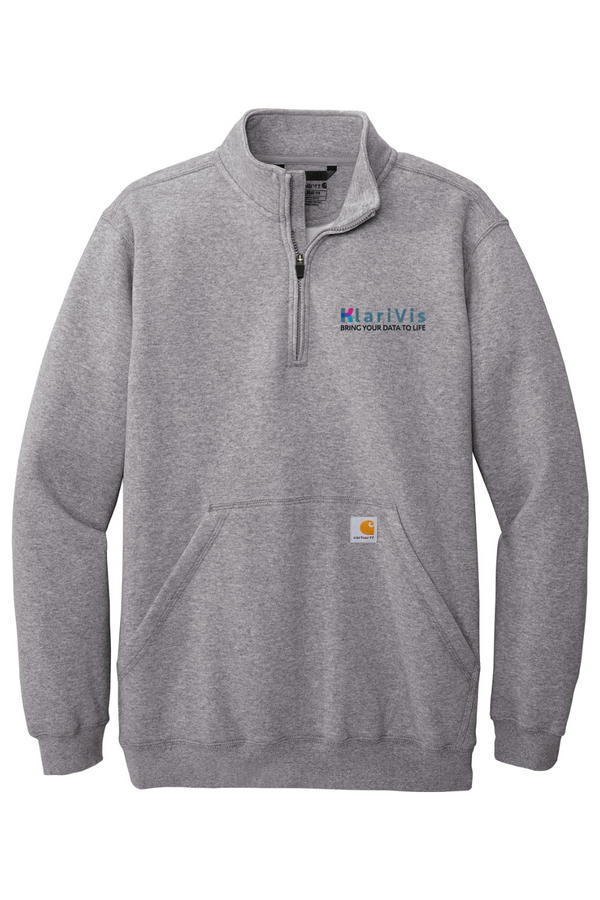 KlariVis: Carhartt ADULT Midweight 1/4-Zip Mock Neck Sweatshirt