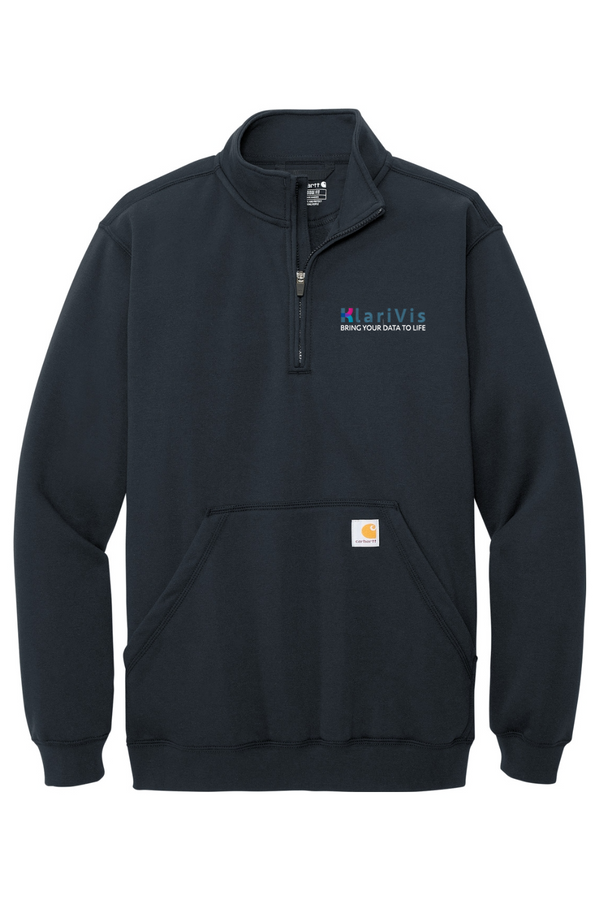 KlariVis: Carhartt ADULT Midweight 1/4-Zip Mock Neck Sweatshirt