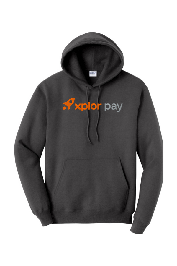 Xplor Pay: ADULT Heavy Hooded Sweatshirt (FullFront Embroidery)
